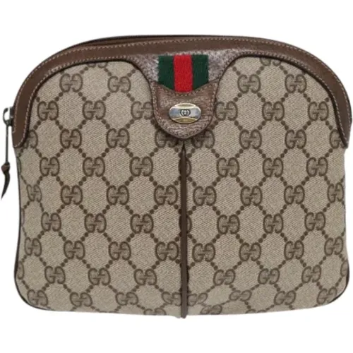 Pre-owned Cross Body Bags, female, , Size: ONE SIZE Pre-owned Canvas gucci-bags - Gucci Vintage - Modalova