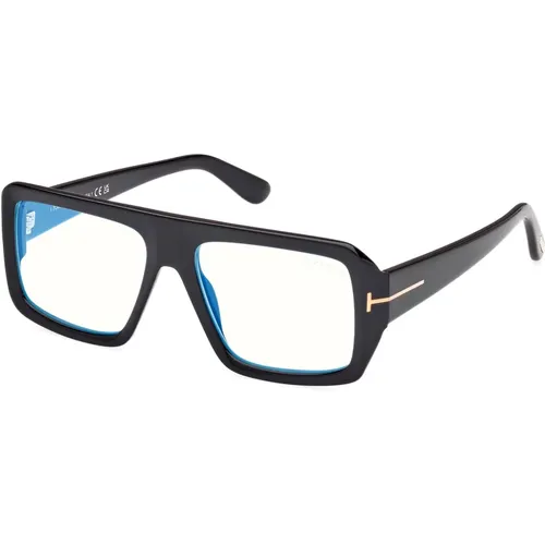 Glasses, unisex, , Size: 54 MM Blue Block Eyewear Frames - Tom Ford - Modalova