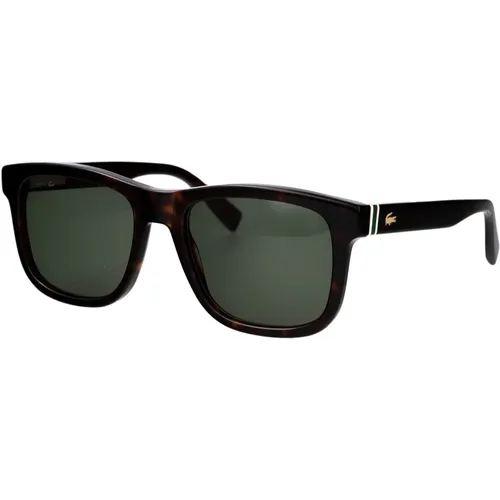 Sunglasses, male, , Size: 55 MM Stylish Sunglasses for a Trendy Look - Lacoste - Modalova