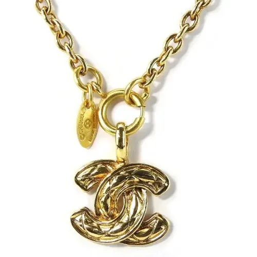 Pre-owned Metal chanel-jewelry , female, Sizes: ONE SIZE - Chanel Vintage - Modalova