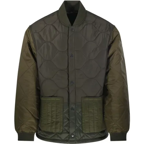 Light Jackets, male, , Size: S Cording Quilted Jacket - Barbour - Modalova