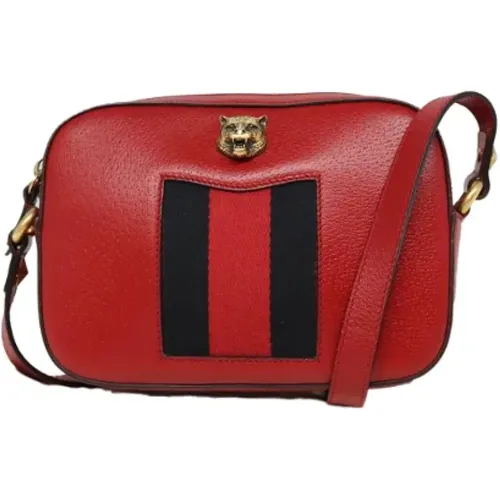 Pre-owned Cross Body Bags, female, , Size: ONE SIZE Pre-owned Leather gucci-bags - Gucci Vintage - Modalova