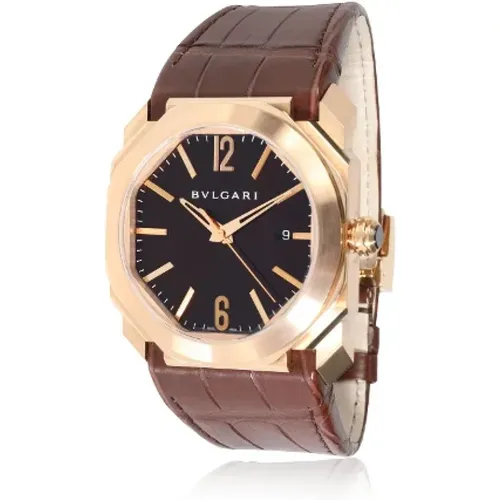 Pre-owned Metal watches , male, Sizes: ONE SIZE - Bvlgari Vintage - Modalova