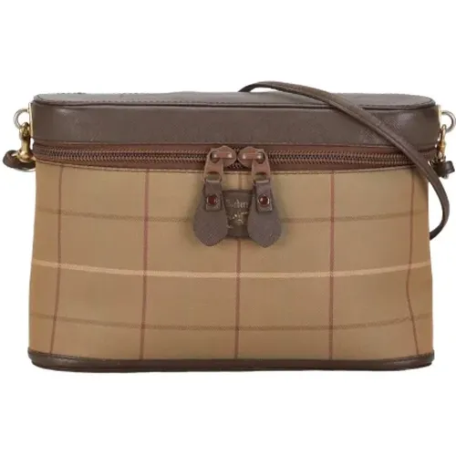 Pre-owned Canvas shoulder-bags , female, Sizes: ONE SIZE - Burberry Vintage - Modalova