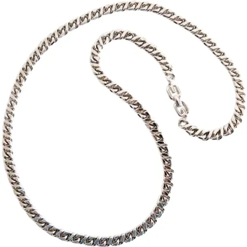 Pre-owned Jewellery, female, , Size: ONE SIZE Pre-owned White Gold necklaces - Givenchy Pre-owned - Modalova