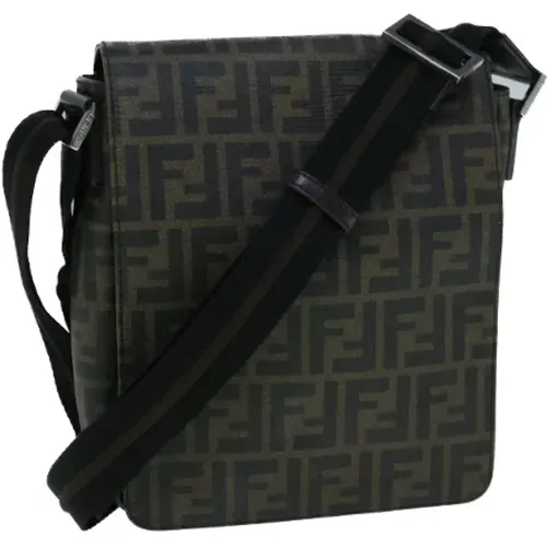 Pre-owned Cross Body Bags, female, , Size: ONE SIZE Pre-owned Canvas fendi-bags - Fendi Vintage - Modalova