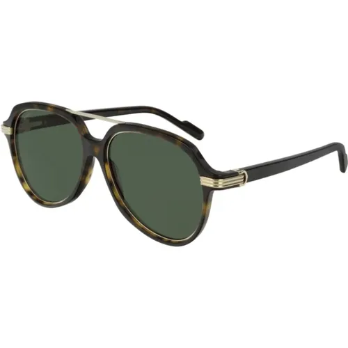 Sunglasses, unisex, , Size: ONE SIZE Stylish Ct0159S Sunglasses - Cartier - Modalova