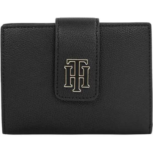 Synthetic Leather Magnetic Wallet , female, Sizes: ONE SIZE - Tommy Hilfiger - Modalova