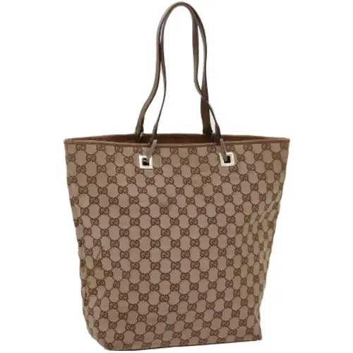 Pre-owned Canvas gucci-bags , female, Sizes: ONE SIZE - Gucci Vintage - Modalova