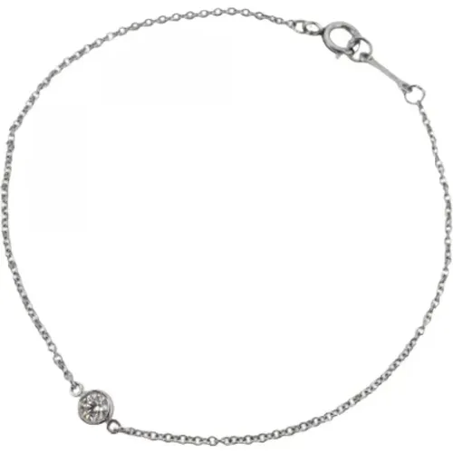 Pre-owned Jewellery, female, , Size: ONE SIZE Pre-owned Platinum bracelets - Tiffany & Co. Pre-owned - Modalova