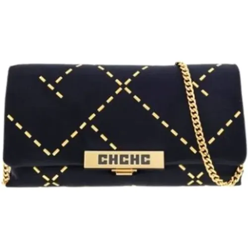 Bimba 1 Clutch Satin Bag , female, Sizes: ONE SIZE - Carolina Herrera - Modalova