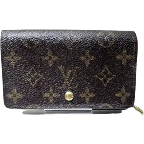 Pre-owned Canvas wallets , female, Sizes: ONE SIZE - Louis Vuitton Vintage - Modalova