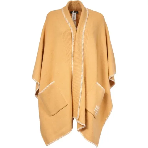 Mantel mit Kontrastbesatz für Frauen - Ralph Lauren - Modalova