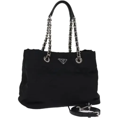 Pre-owned Tote Bags, female, , Size: ONE SIZE Pre-owned Nylon prada-bags - Prada Vintage - Modalova