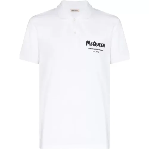 Poloshirt , Herren, Größe: L - alexander mcqueen - Modalova
