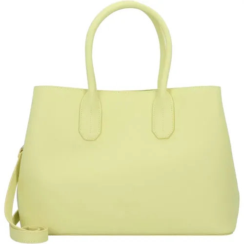 Chic Leather Shopping Bag , female, Sizes: ONE SIZE - PATRIZIA PEPE - Modalova