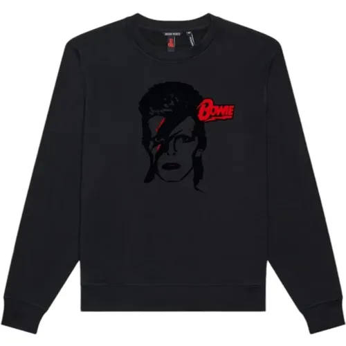 Bowie Sweatshirt Modern Minimalist Design , male, Sizes: S, XL, M, L - Antony Morato - Modalova