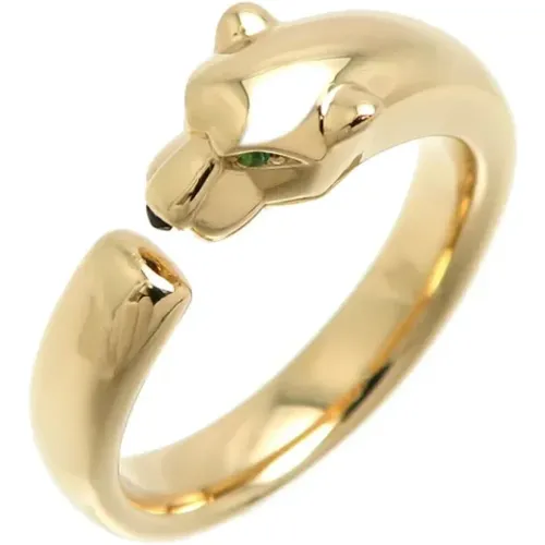 Pre-owned Jewellery, female, , Size: ONE SIZE Pre-owned Gold rings - Cartier Vintage - Modalova