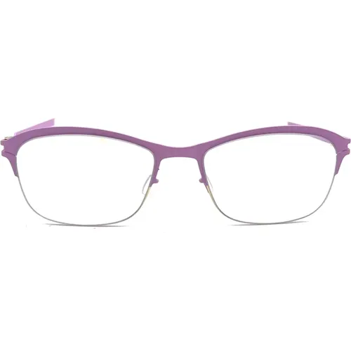 Glasses, female, , Size: 50 MM Metallic Optical Frames for Women - Mykita - Modalova