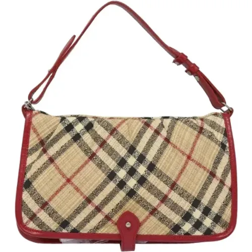 Pre-owned Canvas handbags , female, Sizes: ONE SIZE - Burberry Vintage - Modalova