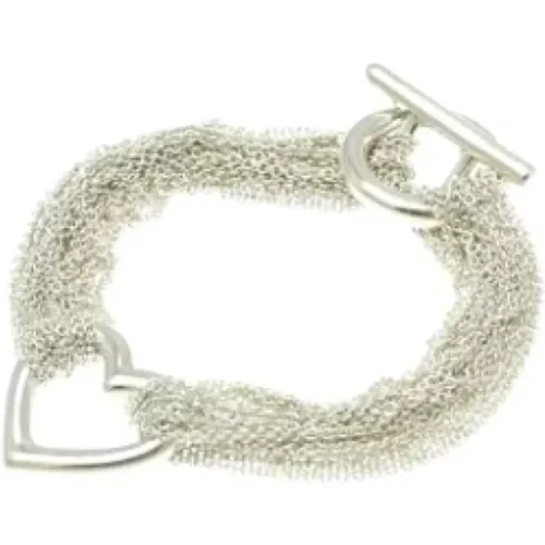 Pre-owned Jewellery, female, , Size: ONE SIZE Pre-owned Silver bracelets - Tiffany & Co. Pre-owned - Modalova