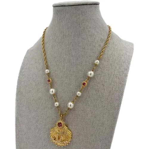 Pre-owned Jewellery, female, , Size: ONE SIZE Pre-owned Metal necklaces - Chanel Vintage - Modalova