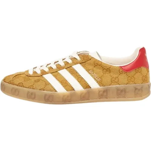Pre-owned Canvas sneakers , female, Sizes: 8 1/2 UK - Gucci Vintage - Modalova