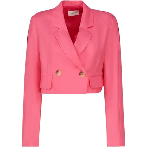 Cropped Jacket , female, Sizes: L, XS, S - ViCOLO - Modalova
