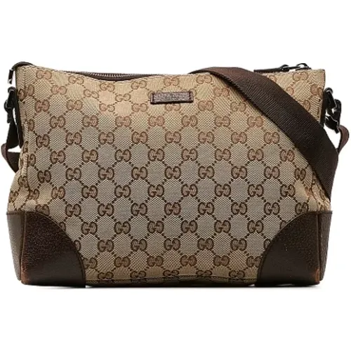 Pre-owned Canvas gucci-bags , female, Sizes: ONE SIZE - Gucci Vintage - Modalova