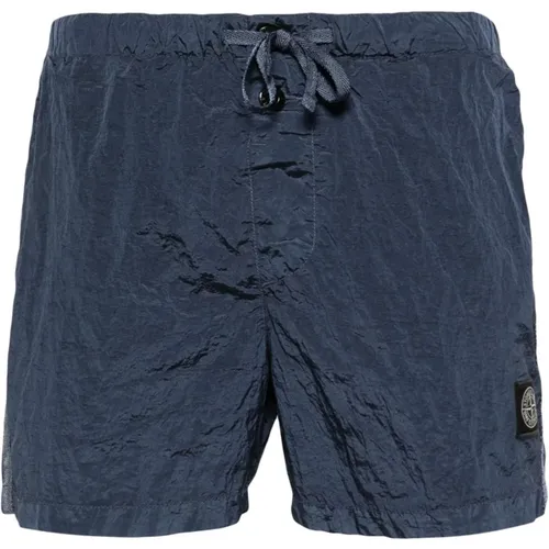Iridescent Swimwear , male, Sizes: L, S, XL, M - Stone Island - Modalova