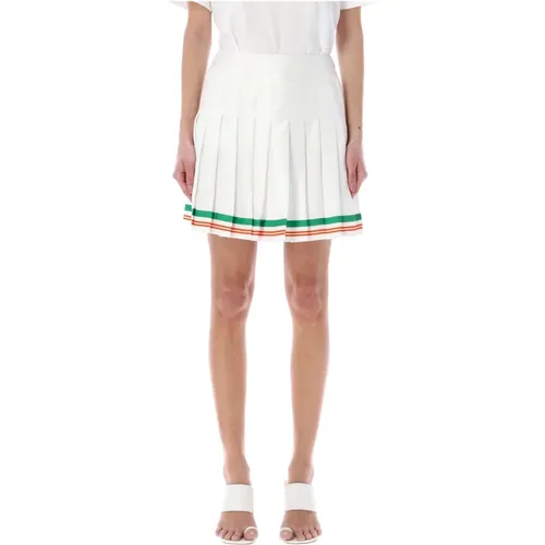 Pro Tennis Skirt Ss23 , female, Sizes: XS - Casablanca - Modalova
