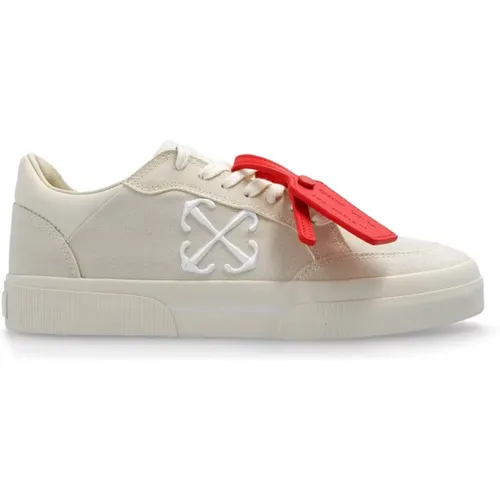 ‘New Low Vulcanized’ sneakers , female, Sizes: 6 UK - Off White - Modalova