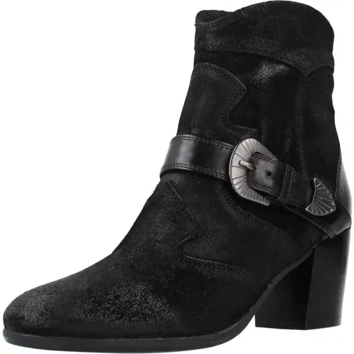 Heeled Boots , Damen, Größe: 37 1/2 EU - Geox - Modalova