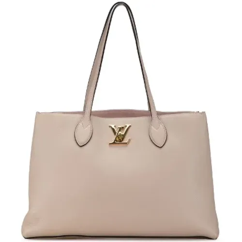 Pre-owned Tote Bags, female, , Size: ONE SIZE Pre-owned Leather handbags - Louis Vuitton Vintage - Modalova