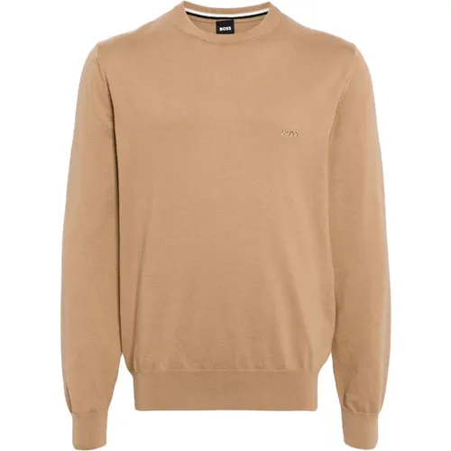 Cozy Crewneck Sweater , male, Sizes: L, M, XL, S - Boss - Modalova