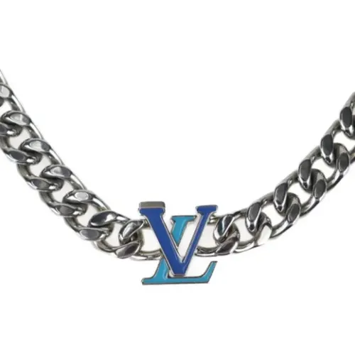 Pre-owned Jewellery, female, , Size: ONE SIZE Pre-owned Metal necklaces - Louis Vuitton Vintage - Modalova