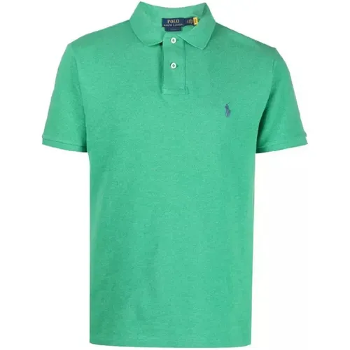 Polo Shirts, male, , Size: 2XL Polo Shirt with Slim Fit and Logo - Ralph Lauren - Modalova