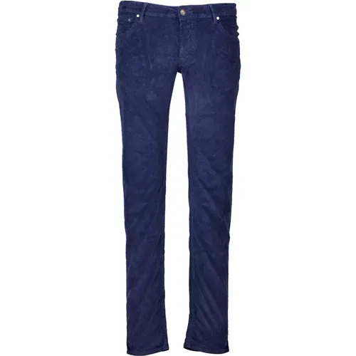 Blaue Jeans , Herren, Größe: W32 - Hand Picked - Modalova