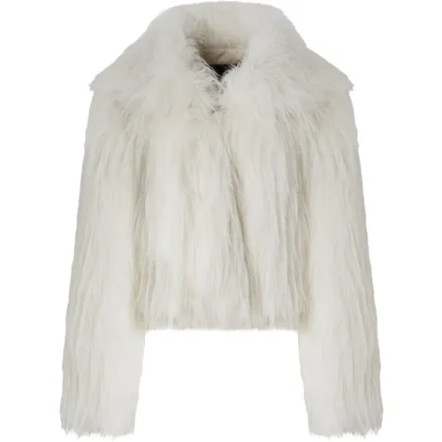 Faux Fur & Shearling Jackets, female, , Size: XS Jacket for Women - pinko - Modalova