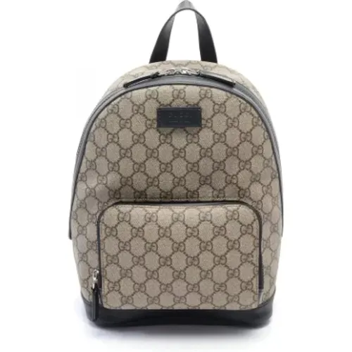 Pre-owned Backpacks, female, , Size: ONE SIZE Pre-owned Leather gucci-bags - Gucci Vintage - Modalova