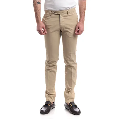 Chinos, male, , Size: M Slim Fit Pants - PT Torino - Modalova