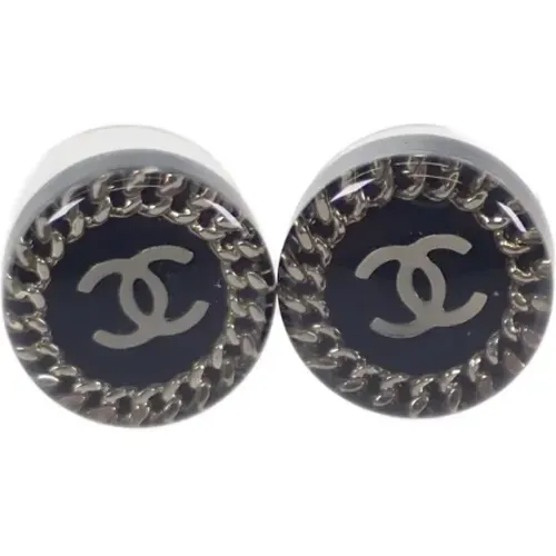Pre-owned Plastic earrings , female, Sizes: ONE SIZE - Chanel Vintage - Modalova