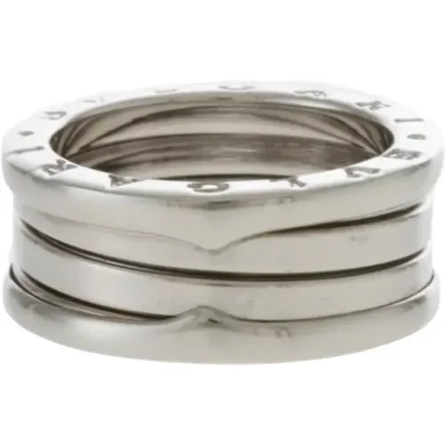 Pre-owned Silver rings , female, Sizes: ONE SIZE - Bvlgari Vintage - Modalova