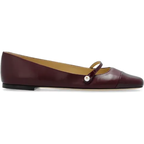 Leather ballet flats 'Elisa' , female, Sizes: 7 UK - Jimmy Choo - Modalova