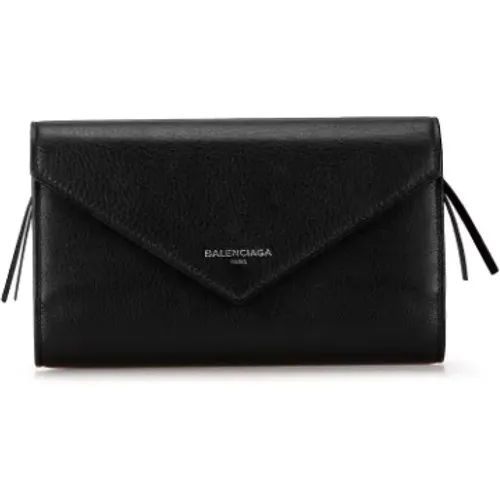 Pre-owned Wallets, female, , Size: ONE SIZE Pre-owned Leather wallets - Balenciaga Vintage - Modalova