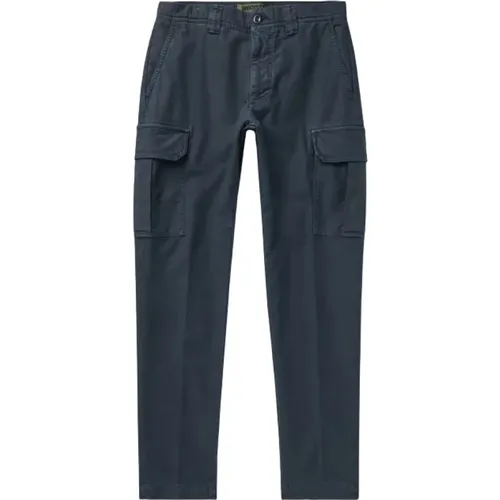 Chinos, male, , Size: W31 Cargo Trousers Slim Fit - Incotex - Modalova