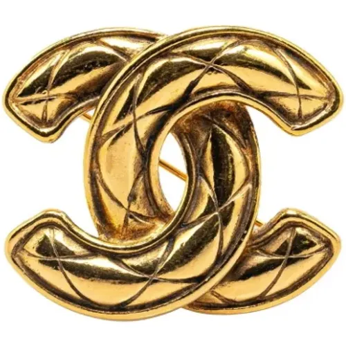 Pre-owned Gold chanel-jewelry , female, Sizes: ONE SIZE - Chanel Vintage - Modalova