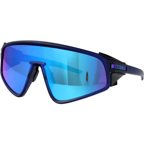 Sunglasses, unisex, , Size: 35 MM Latch Panel Sunglasses for Stylish Look - Oakley - Modalova