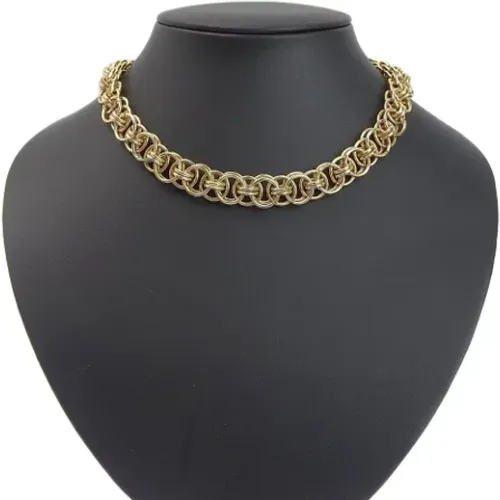 Gebrauchte Gold Metall Halskette - Chanel Vintage - Modalova