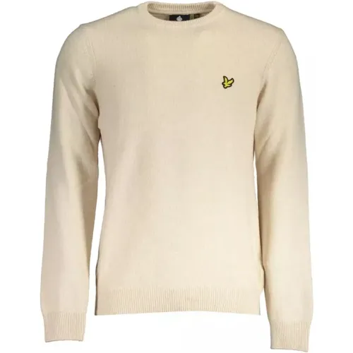 Beiger Wollpullover mit Modernem Twist - Lyle & Scott - Modalova